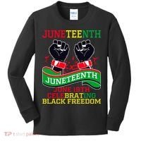 Juneteenth Gift Juneteenth Independence Day, Juneteenth Celebrating Black Freedo Kids Long Sleeve Shirt thumb 0