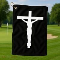 Jesus Gift Golf Towel thumb 1