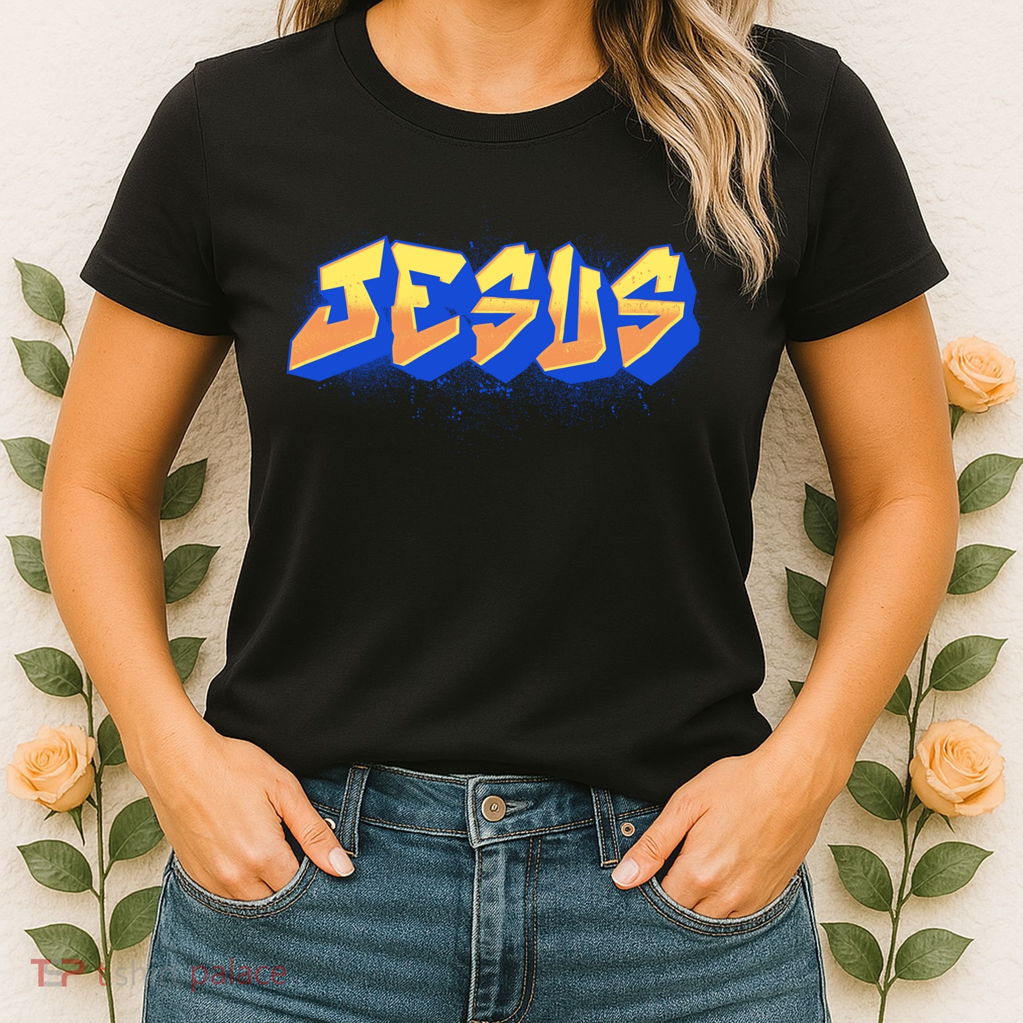Jesus Graffiti Logo Women's T-Shirt