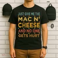 Just Give Me The Mac And Cheese Thanksgiving Christmas Funny T-Shirt thumb 6