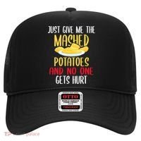 Just Give Me The Mashed Potatoes Funny Thanksgiving Xmas Hat thumb 0
