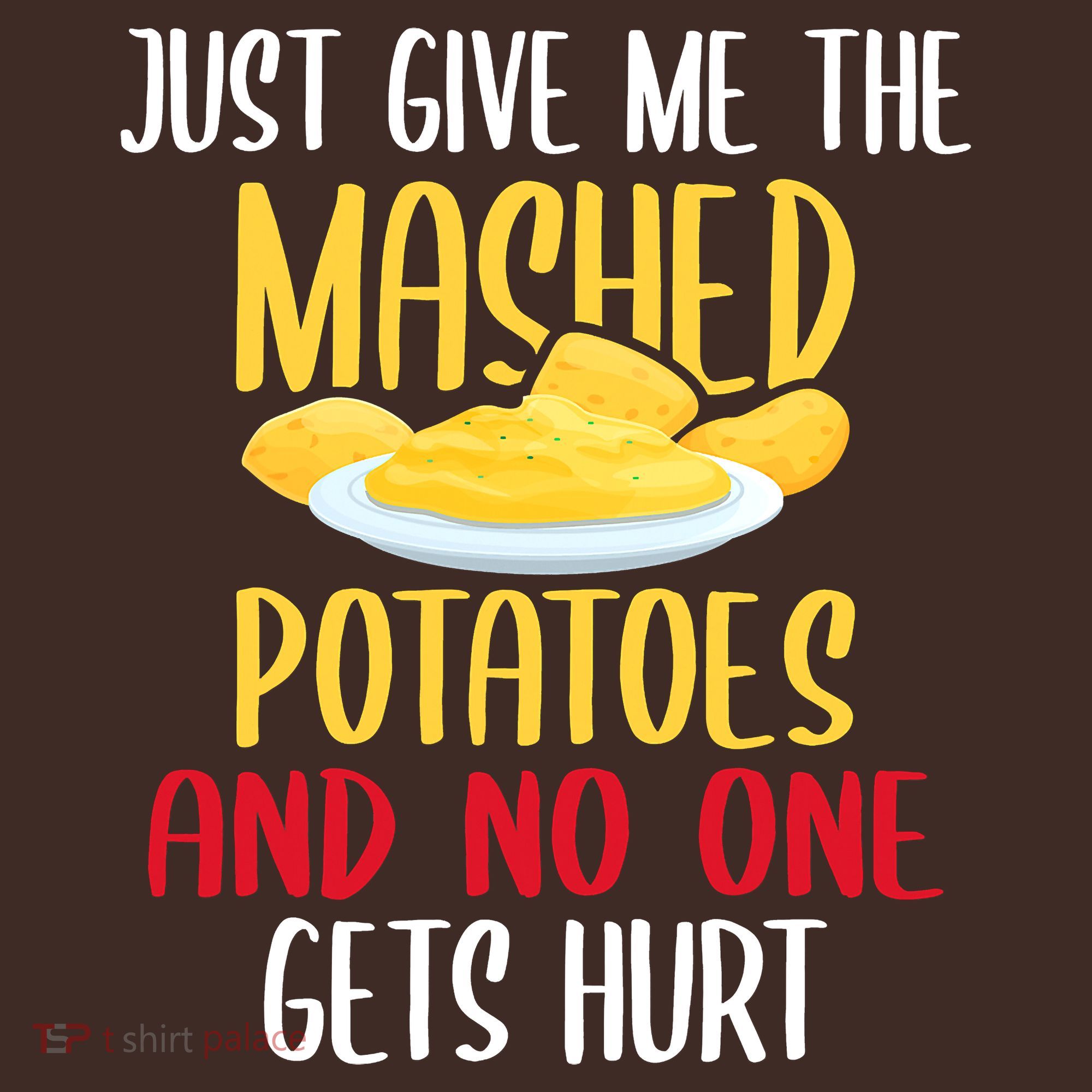 Just Give Me The Mashed Potatoes Funny Thanksgiving Xmas Beanie