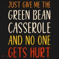 Just Give Me Green Bean Casserole Funny Thanksgiving Food Women's Hoodie thumb 2