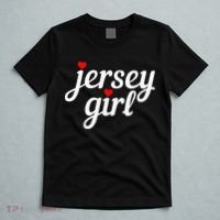 Jersey Girl New Jersey Heart Funny Cute New Jersey Pride T-Shirt thumb 5