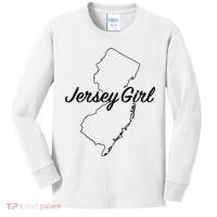 Jersey Girl New Jersey Kids Long Sleeve Shirt thumb 0