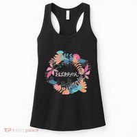 Japanese Grandmother Obachan Women's Tank Top thumb 0