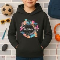 Japanese Grandmother Obachan Kids Hoodie thumb 2