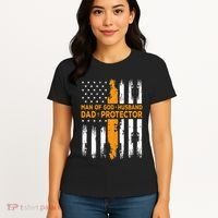 Jesus God Religious Man Of God Husband Dad Protector Women's T-Shirt thumb 4