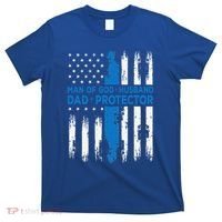 Jesus God Religious Man Of God Husband Dad Protector T-Shirt thumb 0