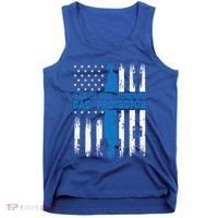 Jesus God Religious Man Of God Husband Dad Protector Tank Top thumb 0