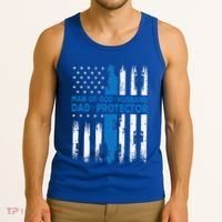Jesus God Religious Man Of God Husband Dad Protector Tank Top thumb 3