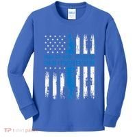 Jesus God Religious Man Of God Husband Dad Protector Kids Long Sleeve Shirt thumb 0