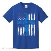 Jesus God Religious Man Of God Husband Dad Protector Kids T-Shirt thumb 0