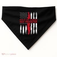 Jesus God Religious Man Of God Husband Dad Protector USA-Made Doggie Bandana thumb 0