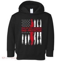 Jesus God Religious Man Of God Husband Dad Protector Toddler Hoodie thumb 0