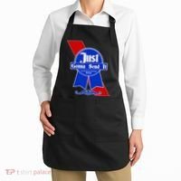 Just Gonna Send It Nother Day Nother Beer Blue Ribbon Apron thumb 2