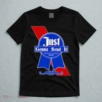 Just Gonna Send It Nother Day Nother Beer Blue Ribbon T-Shirt thumb 5