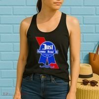 Just Gonna Send It Nother Day Nother Beer Blue Ribbon Women's Tank Top thumb 2
