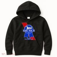 Just Gonna Send It Nother Day Nother Beer Blue Ribbon Kids Hoodie thumb 0