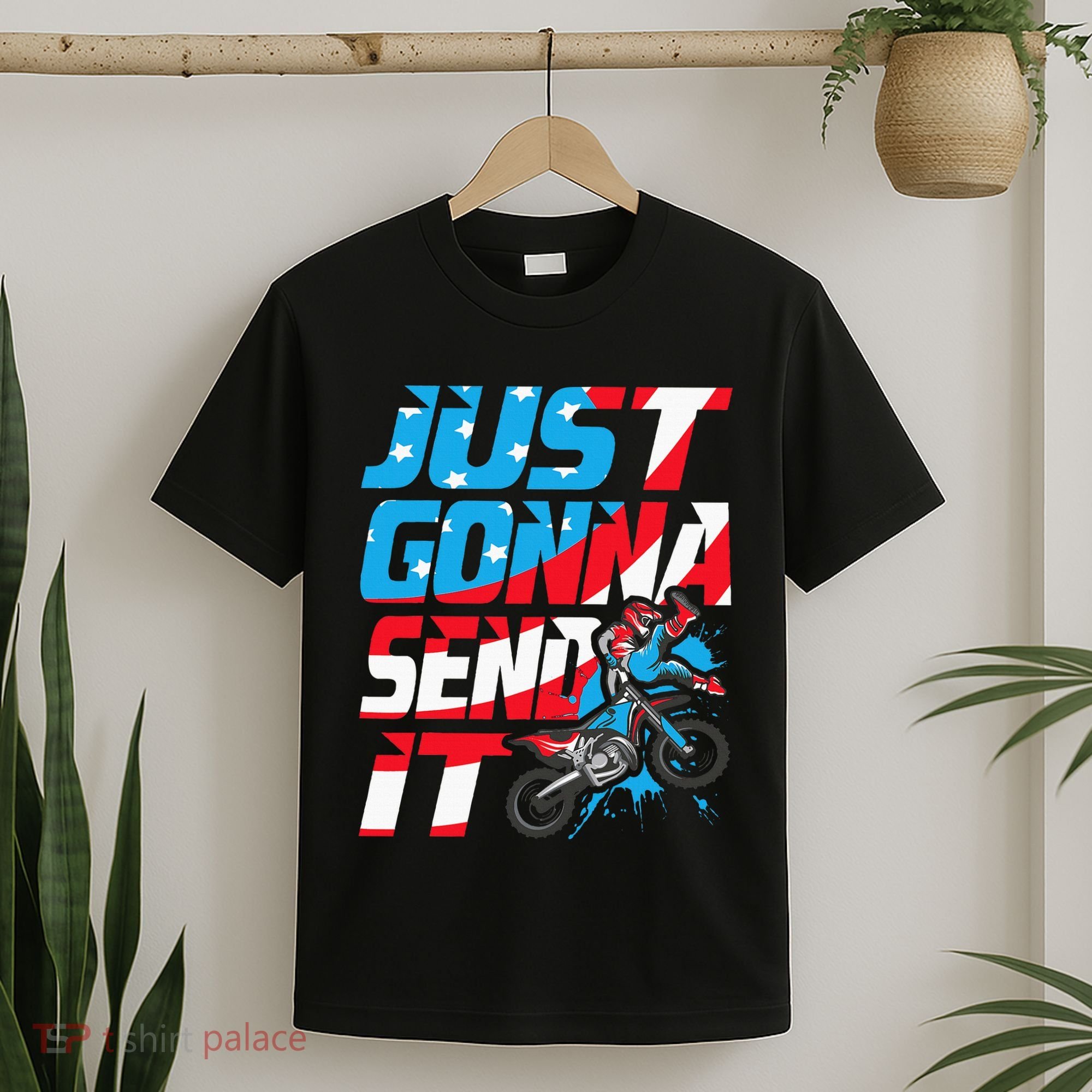 Just Gonna Send It Dirt Bike Mx Biker Rider Motocross T-Shirt
