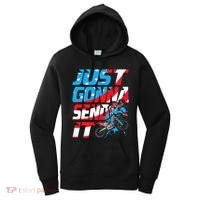 Just Gonna Send It Dirt Bike Mx Biker Rider Motocross Women's Hoodie thumb 0