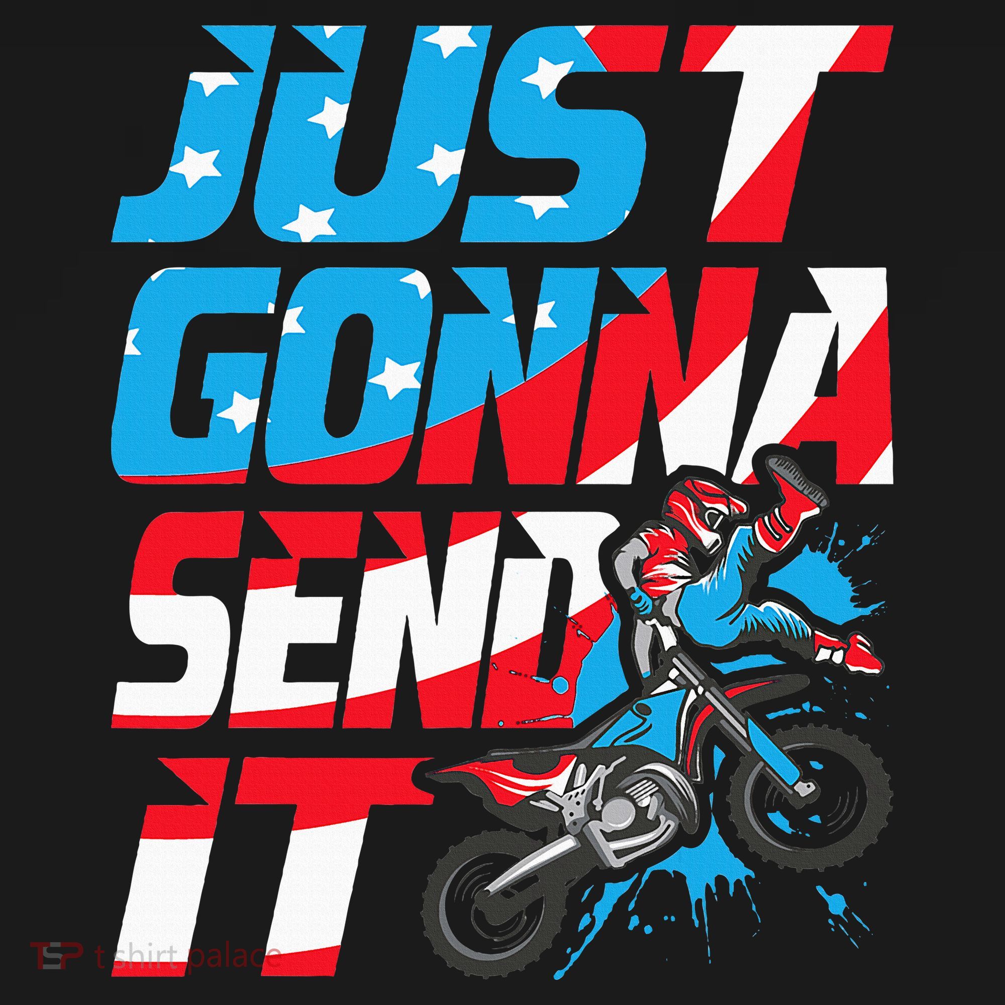 Just Gonna Send It Dirt Bike Mx Biker Rider Motocross Mousepad