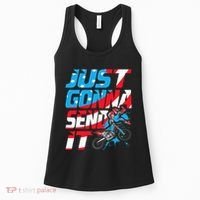 Just Gonna Send It Dirt Bike Mx Biker Rider Motocross Women's Tank Top thumb 0