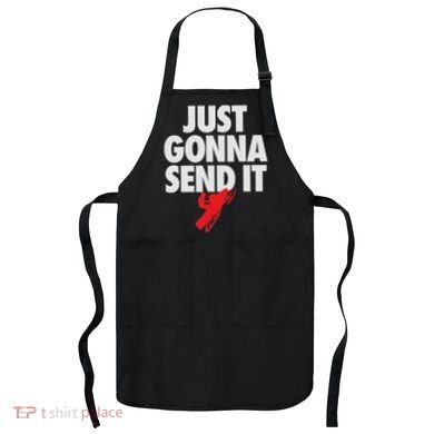Just Gonna Send It Snowmobile Apron