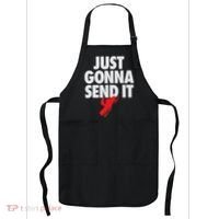 Just Gonna Send It Snowmobile Apron thumb 0