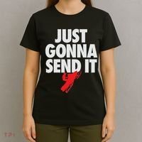Just Gonna Send It Snowmobile T-Shirt thumb 4