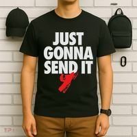 Just Gonna Send It Snowmobile T-Shirt thumb 6