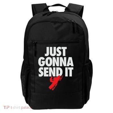 Just Gonna Send It Snowmobile Backpack