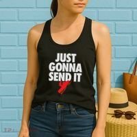 Just Gonna Send It Snowmobile Women's Tank Top thumb 2