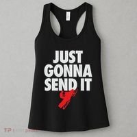 Just Gonna Send It Snowmobile Women's Tank Top thumb 3