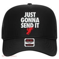 Just Gonna Send It Snowmobile Hat thumb 0