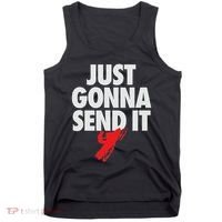 Just Gonna Send It Snowmobile Tank Top thumb 0
