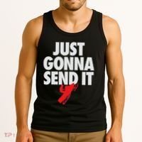 Just Gonna Send It Snowmobile Tank Top thumb 3