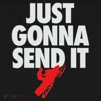 Just Gonna Send It Snowmobile Women's T-Shirt thumb 6
