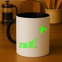 Just Gonna Send It Funny Motocross Dirt Bike Meme Biker Gift Coffee Mug thumb 4
