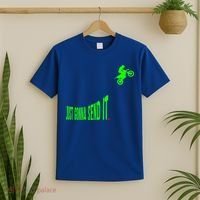 Just Gonna Send It Funny Motocross Dirt Bike Meme Biker Gift T-Shirt thumb 2