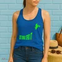 Just Gonna Send It Funny Motocross Dirt Bike Meme Biker Gift Women's Tank Top thumb 2