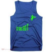 Just Gonna Send It Funny Motocross Dirt Bike Meme Biker Gift Tank Top thumb 0