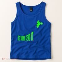 Just Gonna Send It Funny Motocross Dirt Bike Meme Biker Gift Tank Top thumb 2