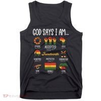 Juneteenth God Says I Am Celebrating Black Freedom 1865 Tank Top thumb 0
