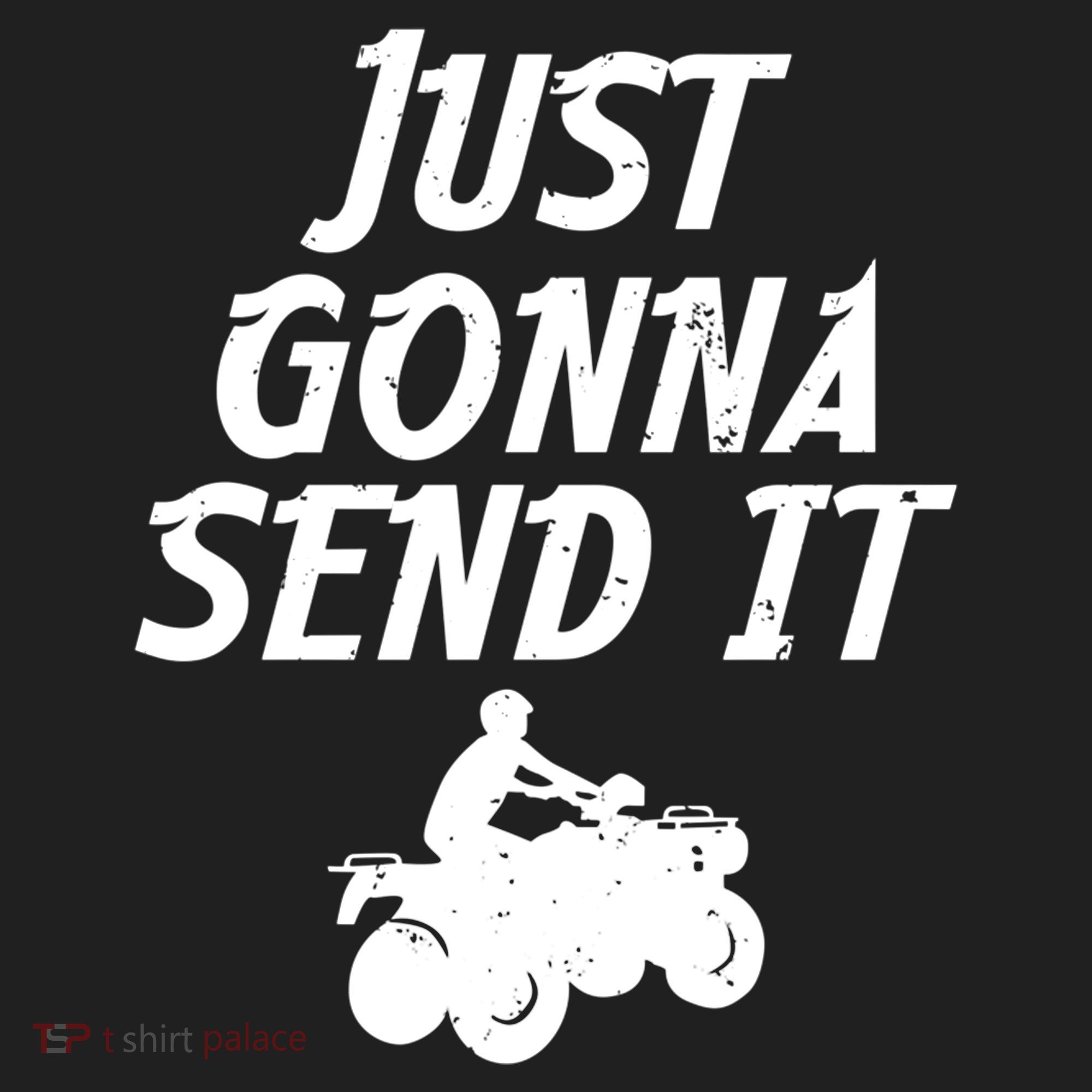 Just Gonna Send It Going To 4 Wheeling Four Wheeler Atv Gift Beanie