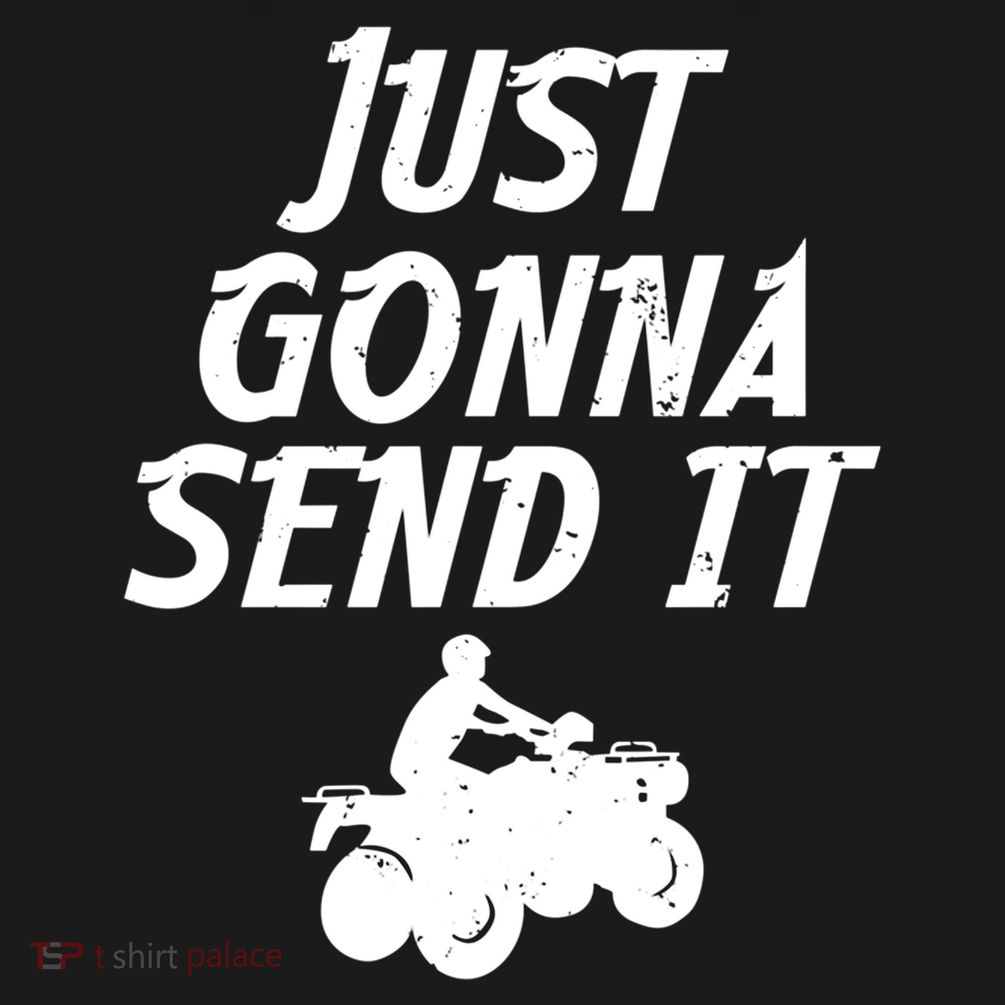 Just Gonna Send It Going To 4 Wheeling Four Wheeler Atv Gift Ornament