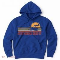 Just Gonna Send It For A Snowmobile Rider Snowmobile Meaningful Gift Hoodie thumb 0
