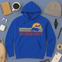 Just Gonna Send It For A Snowmobile Rider Snowmobile Meaningful Gift Hoodie thumb 3
