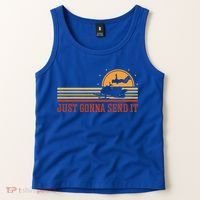 Just Gonna Send It For A Snowmobile Rider Snowmobile Meaningful Gift Tank Top thumb 2