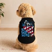 Just Gonna Send It Gift Patriotic American Flag Quad Atv Gift Doggie Tank thumb 2